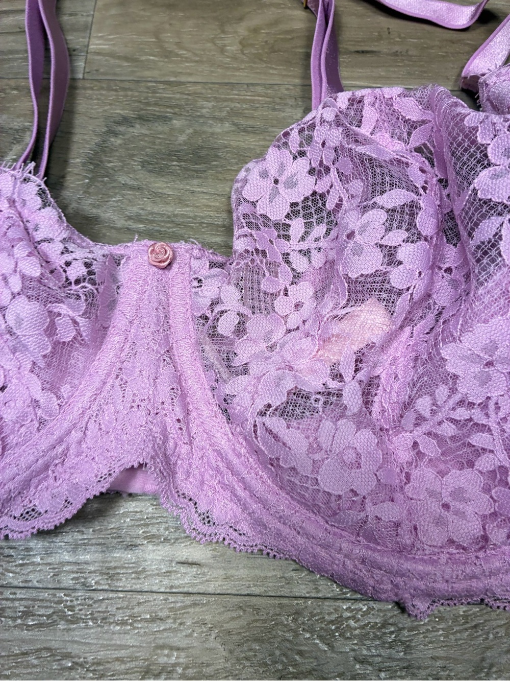 Victoria Secret Dream Angels Push Up Without Padding Underwired Lace Bra - Picture 2 of 9